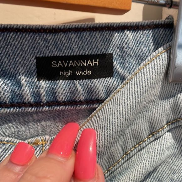 Modern American Anthropologie savannah high waist wide leg 27 - Picture 8 of 13